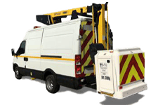 Car Hire Milton Keynes - 12.5M Cherry Picker 3.5T - Van hire Milton keynes